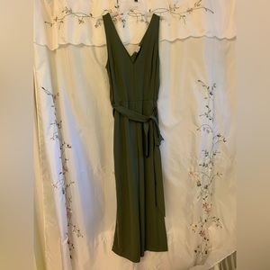 Green jumpsuit. Never worn.